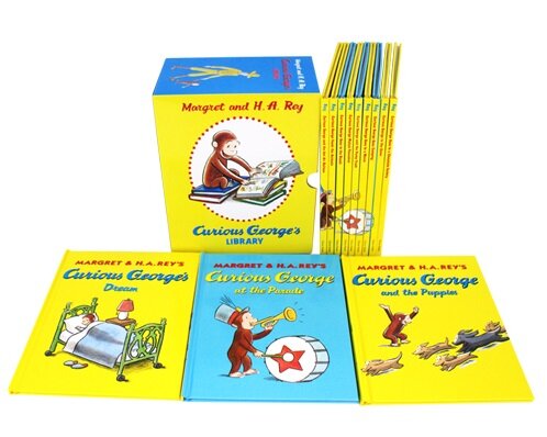 Curious Georges Library 12 Books Stories Box Set (Hardcover 12권)