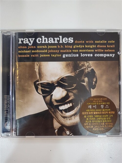 [중고] Ray Charles - Genius Loves Company