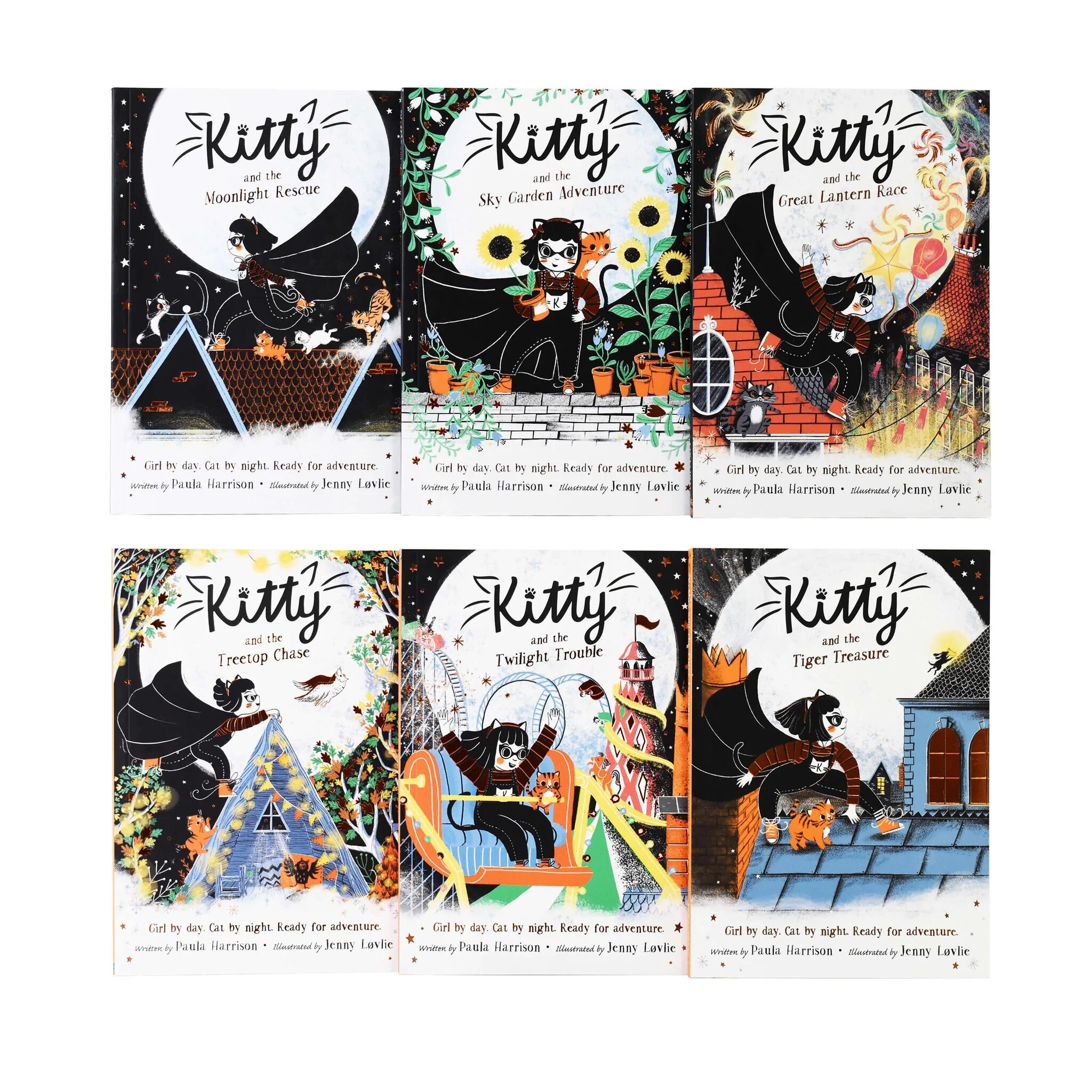 Kittys Superhero Adventures Collection (Paperback 6권)