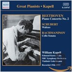 [중고] 베토벤: 피아노 협주곡 2번 / 슈베르트: 왈츠 / 라흐마니노프: 첼로 소나타