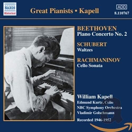 [중고] 베토벤: 피아노 협주곡 2번 / 슈베르트: 왈츠 / 라흐마니노프: 첼로 소나타