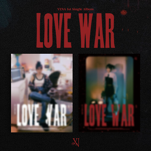 [중고] 최예나 - Love War [LOVE VER.]