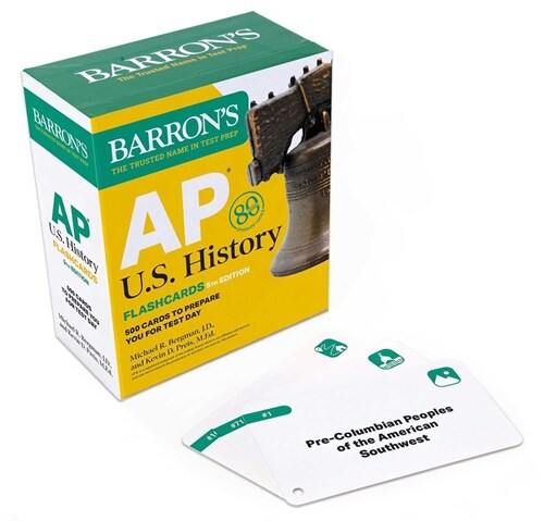 AP U.S. History Flashcards, Fifth Edition: Up-To-Date Review + Sorting Ring for Custom Study (Other, 5)