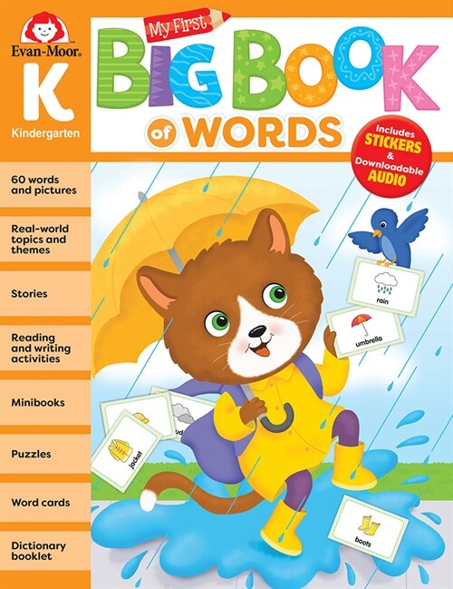 My First Big Book of Words, Grade K Workbook (Paperback)