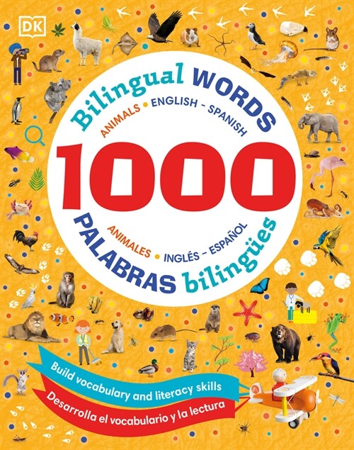 1000 Bilingual Words Animals - 1000 Palabras Biling?s Animales (Hardcover)