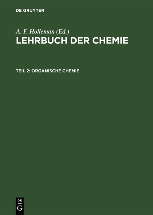 Organische Chemie (Hardcover, 26, 26., Vermehrte)