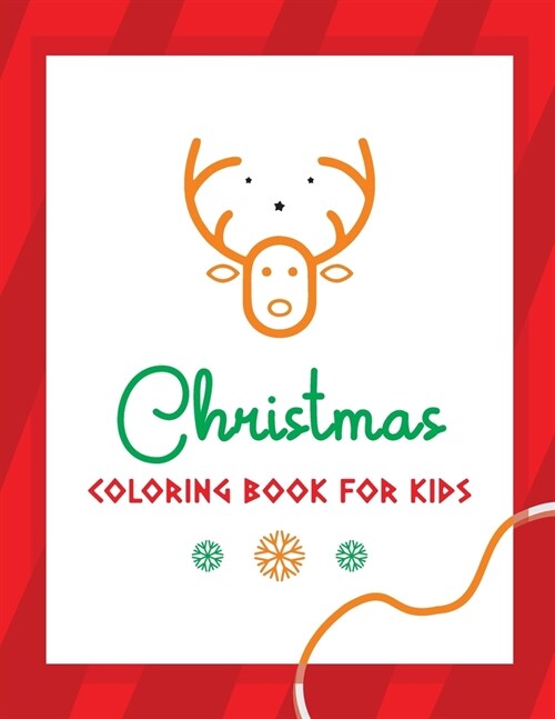 Christmas coloring book for kids (Paperback)