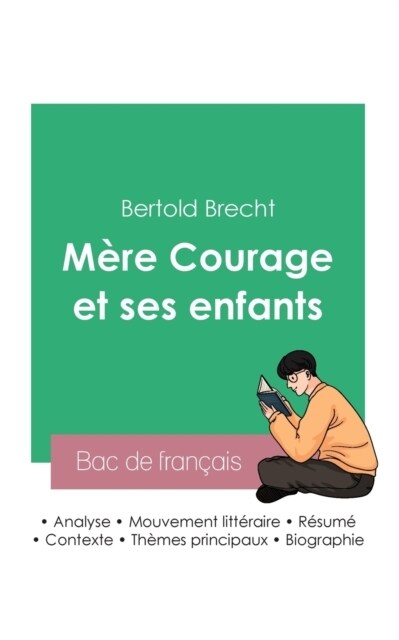 R?ssir son Bac de fran?is 2023: Analyse de M?e Courage et ses enfants de Bertold Brecht (Paperback)