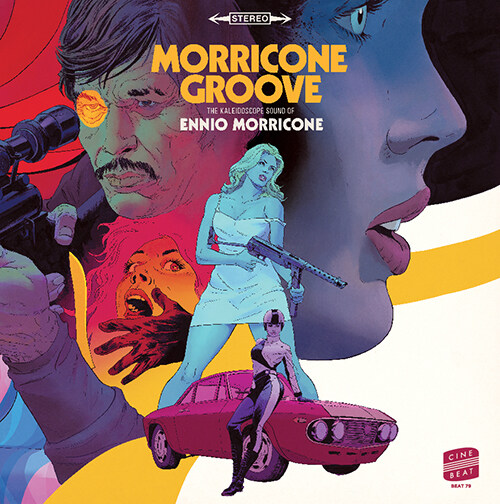 Ennio Morricone - Morricone Groove: The Kaleidoscope Sound of Ennio Morricone [180g 옐로우+오렌지/레드+화이트 2LP]