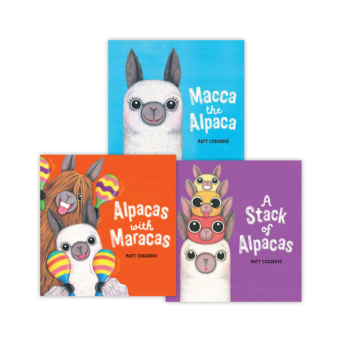 Alpaca 시리즈 3종 세트 (Paperback 3권 + StoryPlus QR)