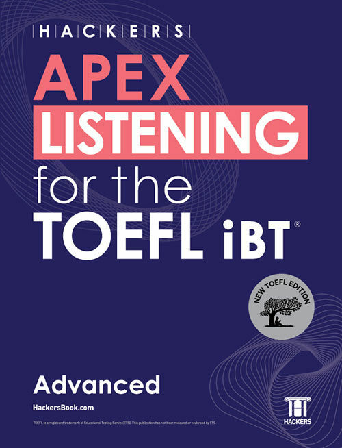 [중고] HACKERS APEX LISTENING for the TOEFL iBT Advanced