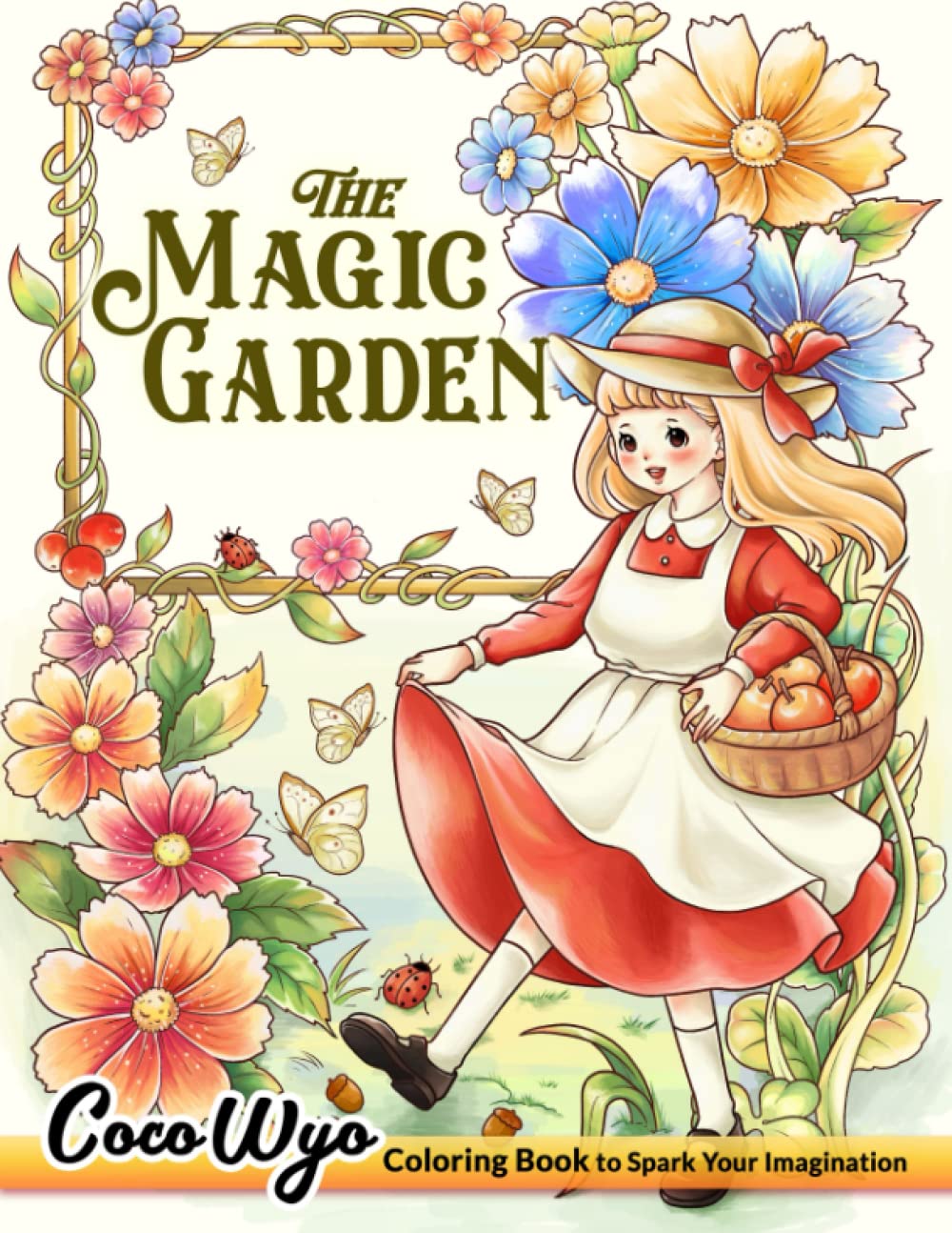 The Magic Garden: A Coloring Book (Paperback)