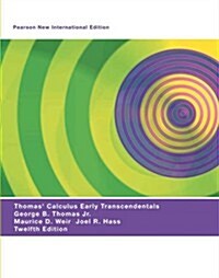 [중고] Thomas‘ Calculus Early Transcendentals: Pearson New International Edition (Paperback, 12 ed)