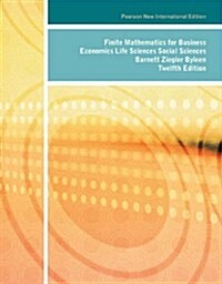 Finite Mathematics for Business, Economics, Life Sciences and Social Sciences (Paperback, International ed of 12th revised ed)