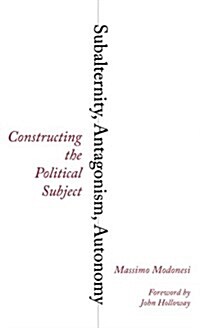 Subalternity, Antagonism, Autonomy : Constructing the Political Subject (Paperback)
