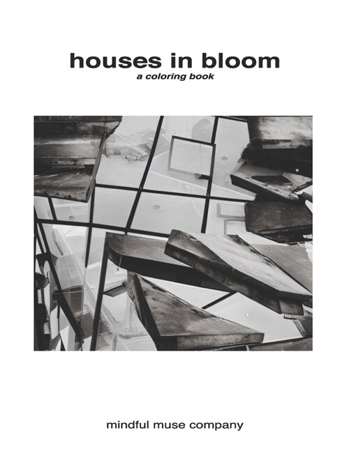 Houses in Bloom: A Coloring Book (Paperback)