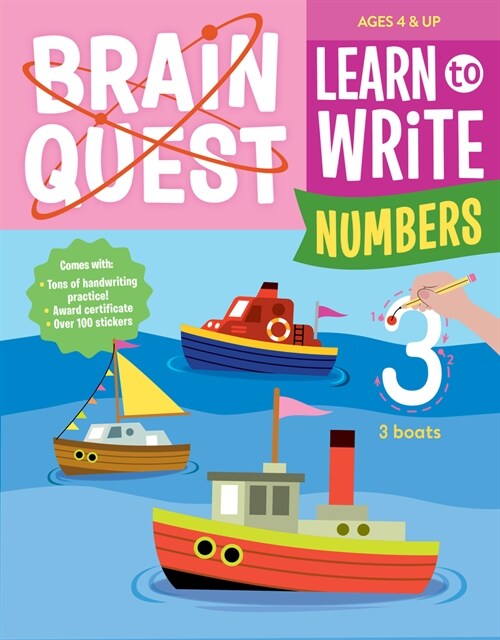 Brain Quest Learn to Write: Numbers (Paperback)