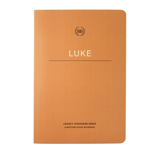 Lsb Scripture Study Notebook: Luke (Paperback)