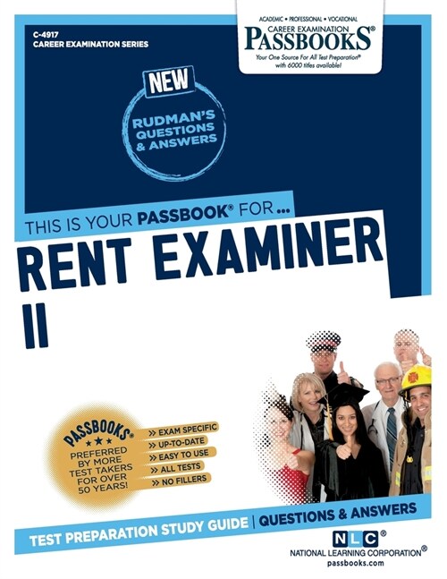 Rent Examiner II (C-4917): Passbooks Study Guide (Paperback)