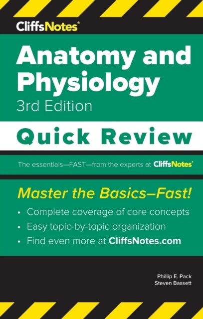 CliffsNotes Anatomy and Physiology: Quick Review (Paperback, 3)