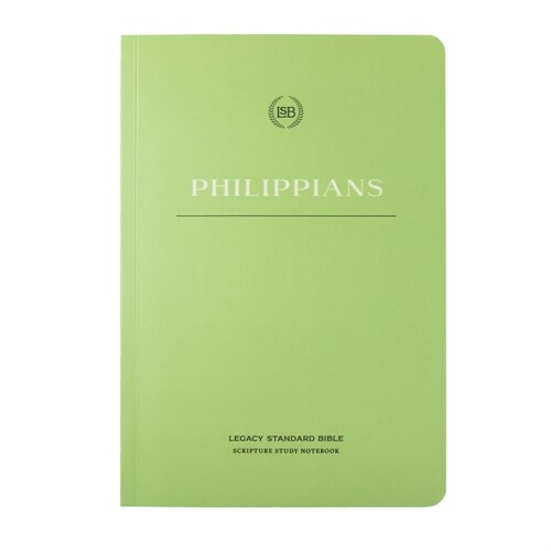 Lsb Scripture Study Notebook: Philippians (Paperback)