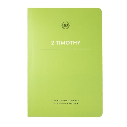 Lsb Scripture Study Notebook: 2 Timothy (Paperback)