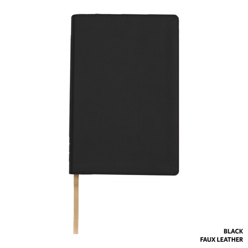 Lsb, 2 Column Verse-By-Verse, Black Faux Leather (Imitation Leather)
