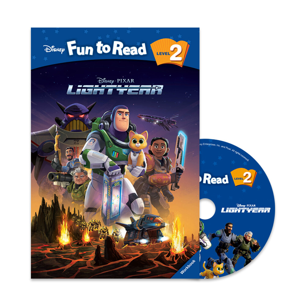 [중고] Disney Fun To Read Set 2-37 : Lightyear (버즈 라이트이어) (Paperback + Workbook + Audio CD)