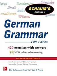 Schaums Outlines: German Grammar (Paperback, 5, Revised)