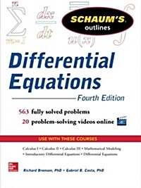 Schaums Outline of Differential Equations (Paperback, 4)