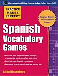 Spanish Vocabulary Games (Paperback)