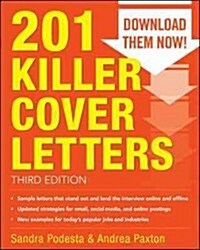 201 Killer Cover Letters (Paperback, 3)