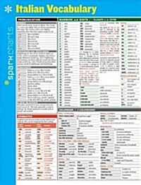 Italian Vocabulary Sparkcharts, Volume 32 (Other)