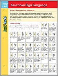 American Sign Language Flashcharts: Grades 5-6 (Paperback)