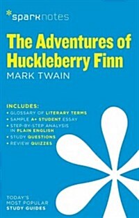 The Adventures of Huckleberry Finn Sparknotes Literature Guide: Volume 12 (Paperback)