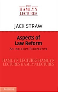 Aspects of Law Reform : An Insiders Perspective (Hardcover)