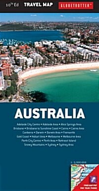 Australia Travel Map (Sheet Map, folded, 10)