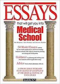 Essays That Will Get You Into Medical School (Paperback, 3rd, Revised)