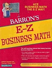 E-Z Business Math (Paperback, 4)