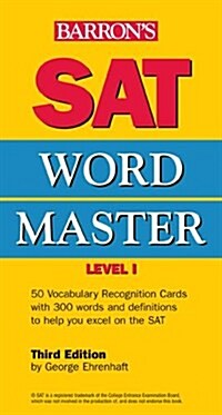 SAT Wordmaster, Level 1 (Loose Leaf, 3, Revised)