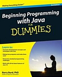 [중고] Beginning Programming with Java for Dummies (Paperback, 3rd)