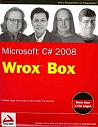 C# 2008 Wrox Box : Professional C# 2008, C# 2008 Programmers Reference, C# Design and Dev, .NET Domain-driven Design with C# Problem Design Solution (Paperback)