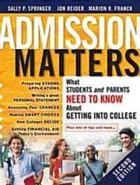 [중고] Admission Matters (Paperback, 2nd)