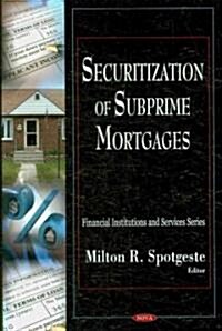 Securization of Subprime Mortgages (Hardcover, UK)