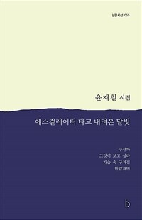 에스컬레이터를 타고 내려온 달빛 : 윤재철 시집 표지이미지
