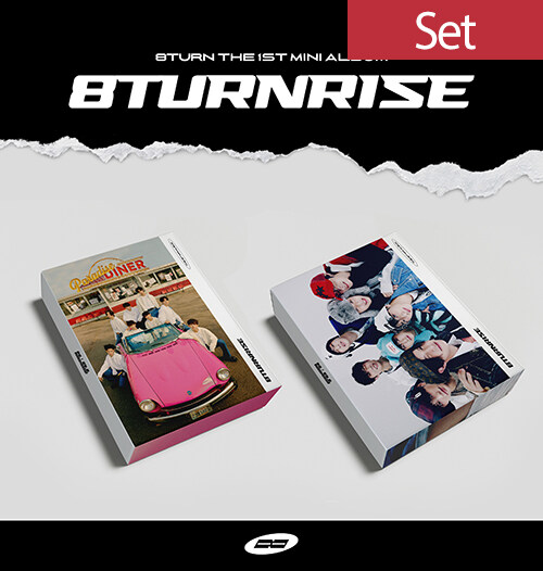 [중고] [SET] 에잇턴 - 미니 1집 8TURNRISE [TURN VER. + RISE VER.]