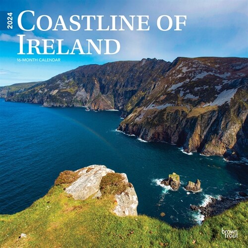 Coastline of Ireland 2024 Square (Wall)