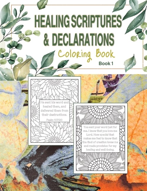 Healing Scriptures & Declarations Coloring Book (Paperback)
