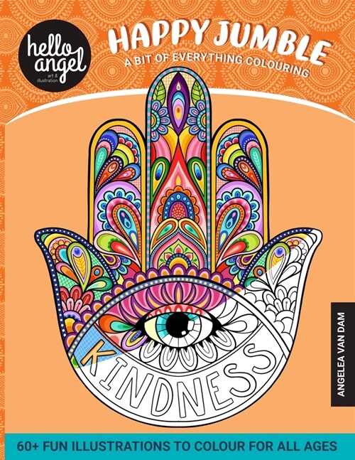 Happy Jumble: A bit of everything colouring (Paperback)