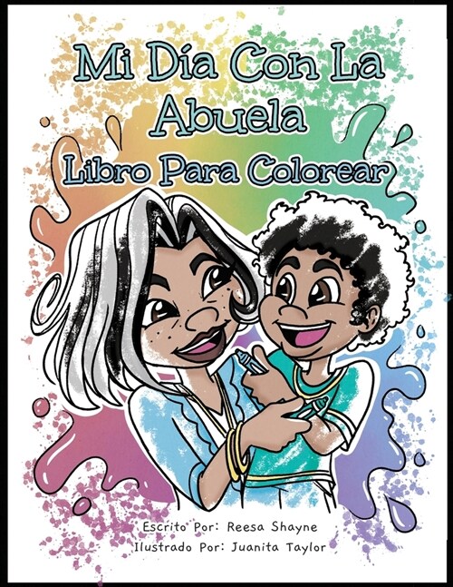 Mi D? con la Abuela: Libro Para Colorear (Paperback)